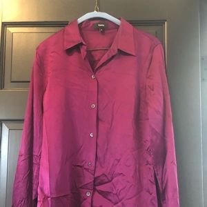 Theory silk blouse
